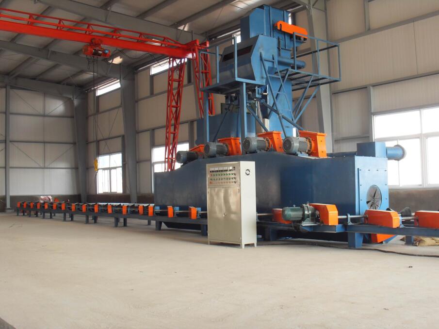 江蘇拋丸機(jī)除銹設(shè)備 4 鋼管內(nèi)/外壁拋丸機(jī) 4